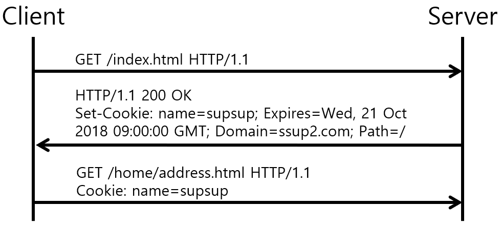 [Figure 1] HTTP Cookie