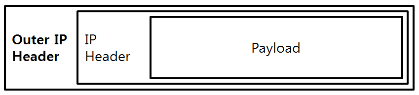 [Figure 1] IP-in-IP Header